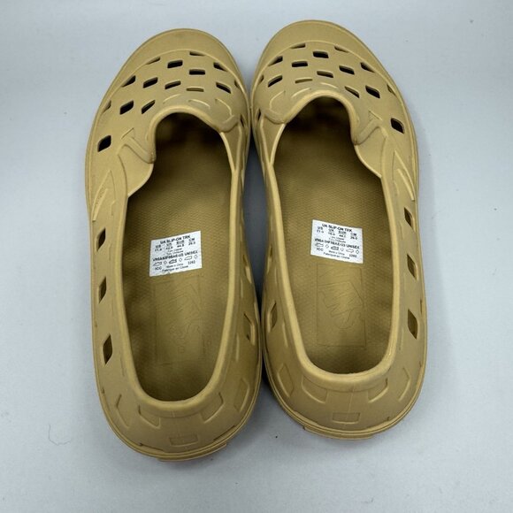 Vans UA Slip-On TRK Shoes Mens Size 11 Rubber Clogs Waterproof Brown New main image 5